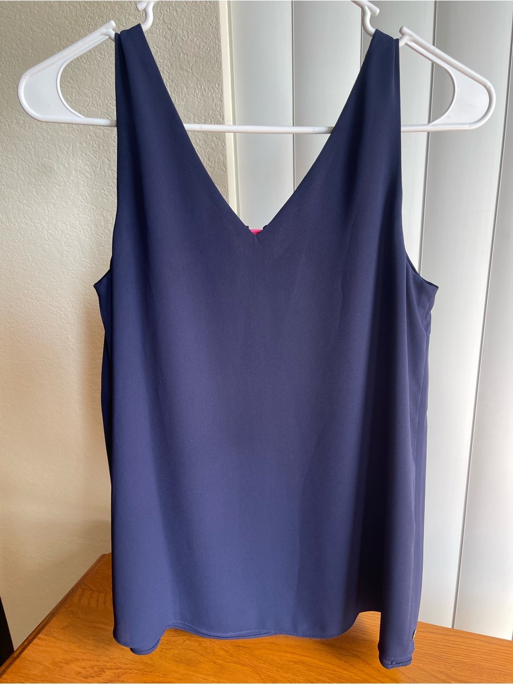 Lilly Pulitzer Florin Reversible Tank True Navy Size XXS - Picture 7 of 15